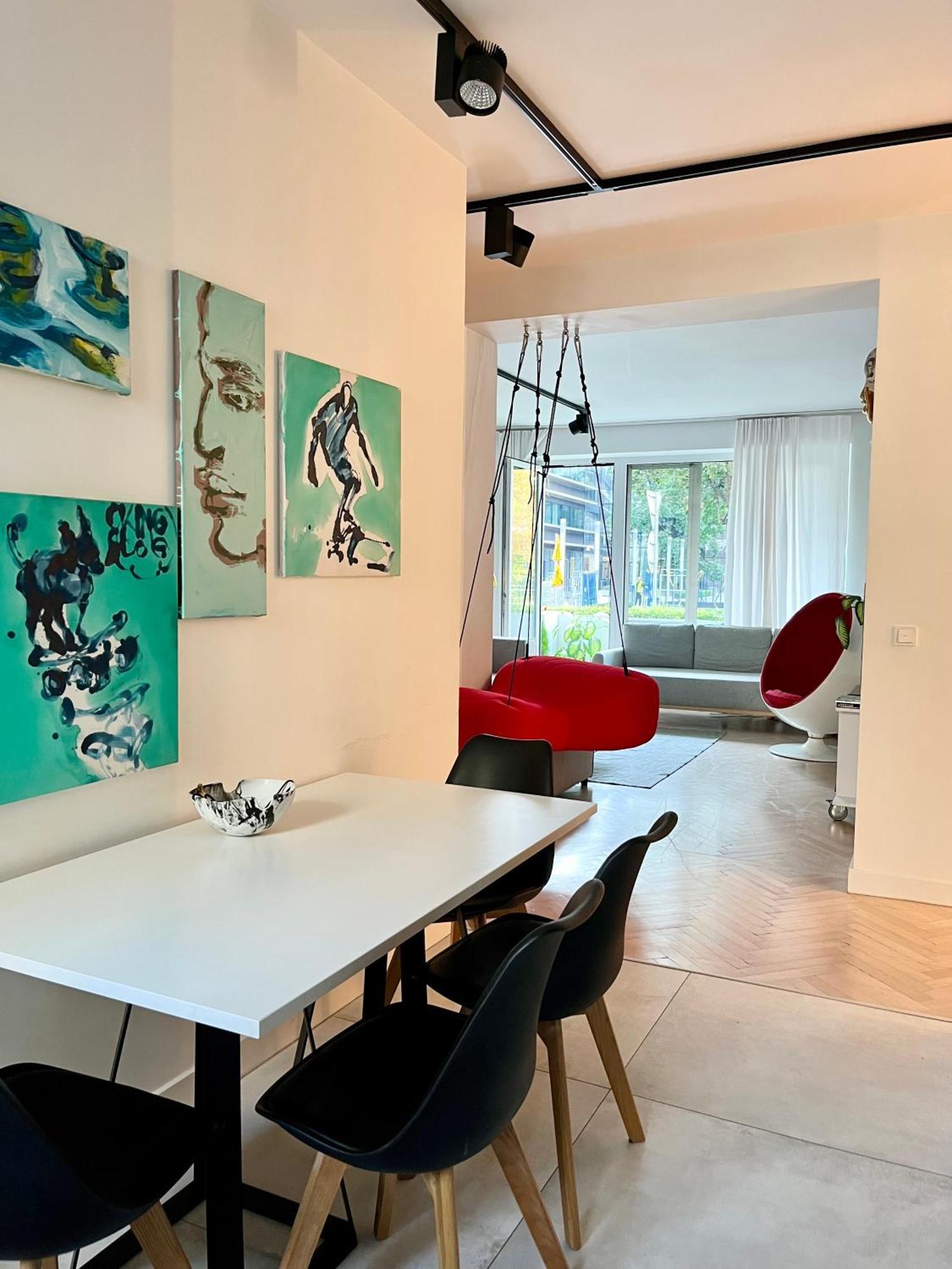 Art & Design 3 Rooms Apartment In City Center Wroclaw Exterior photo